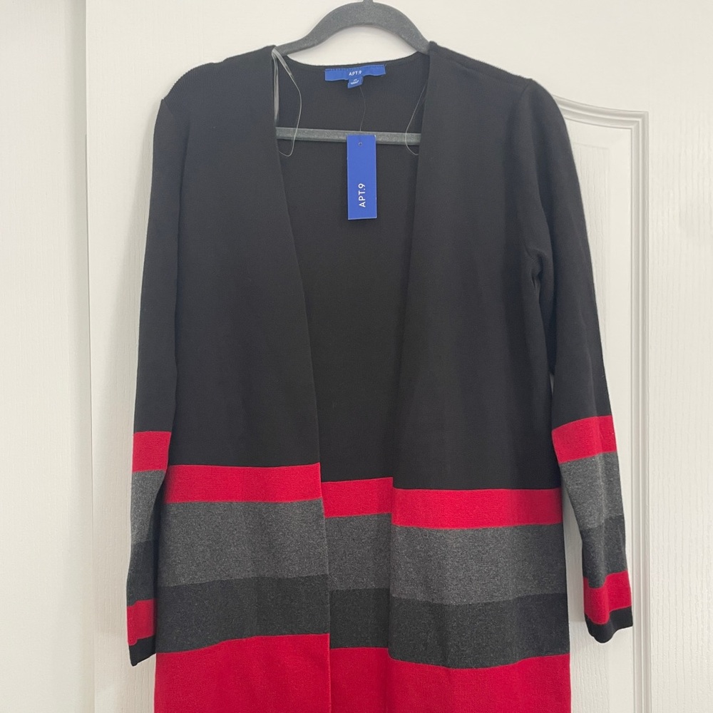 Apt 9 long cardigan sweater